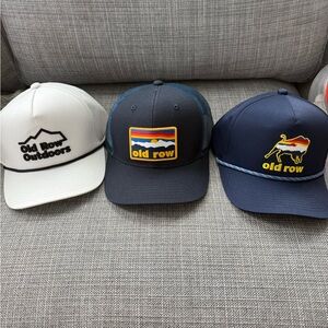 7 NWT Old Row Trucker Barstool Sports Hats